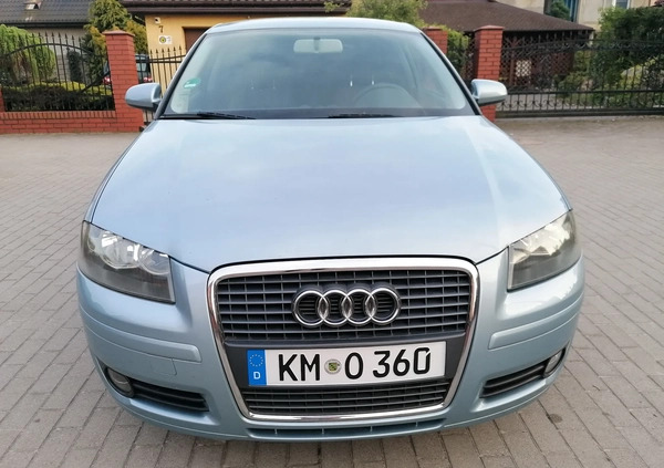 Audi A3 cena 18500 przebieg: 169398, rok produkcji 2006 z Janowiec Wielkopolski małe 529